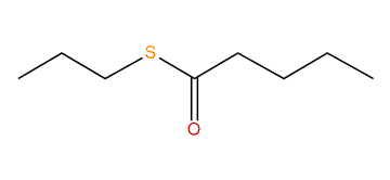 S-Propyl pentanethioate